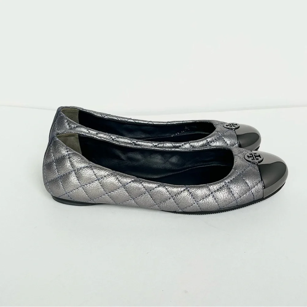 TORY BURCH Kaitlin Quilted Leather Ballet Flats